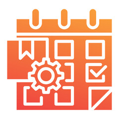 Production Scheduling Icon