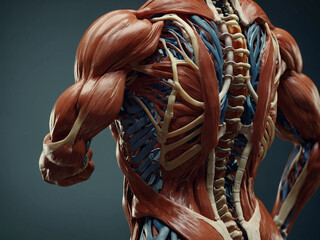 anatomy of the human body, Muscular System
