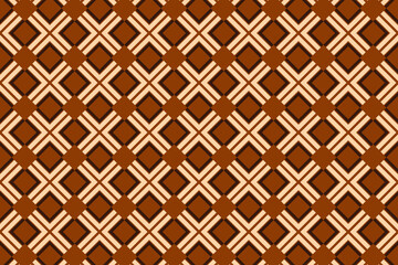 Naklejka premium Intricate woven pattern in warm earthy tones showcasing a geometric design