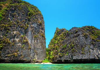 Ko Phi Phi Leh Island, Krabi Province, Andaman Sea, Thailand.