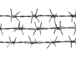 barbed wire fence