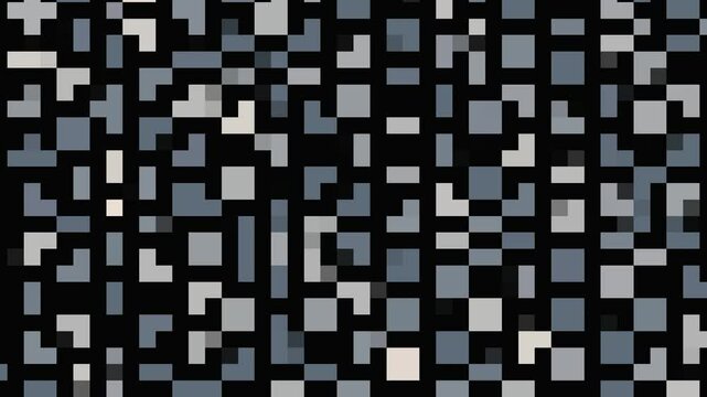 animated geometric pattern. abstract woven patten or pixel art pattern background