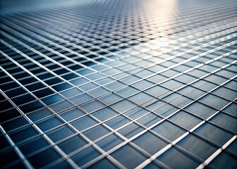 Thin Grey Lines Creating a Versatile Grid: A Tilt-Shift Photography Perspective of Abstract Patterns and Geometric Designs in a Minimalist Style