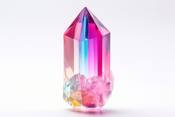 Crystal gemstone amethyst mineral.