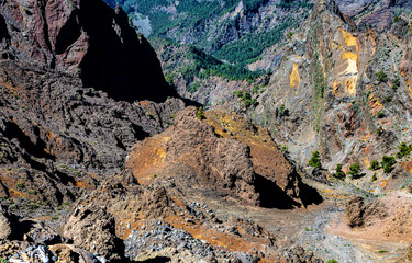 Caldera de Taburiente National Park, Island La Palma, Canary Islands, Spain, Europe.