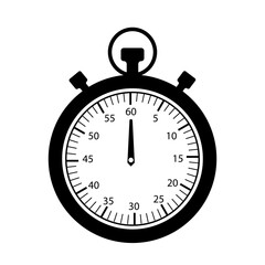 Stopwatch vector icons on a white background