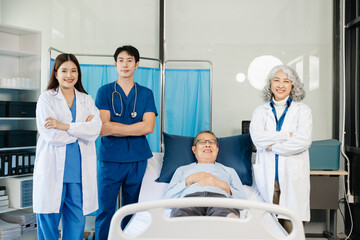 Obraz premium Compassionate healthcare with images of medical professionals providing attentive care