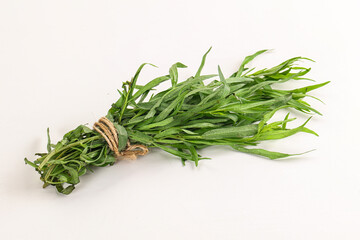 Green estragon branches for cooking