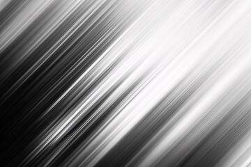 Obraz premium Abstract Diagonal Lines Background: Black and White Gradient Texture