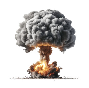 recommend clip art: 
                    Nuclear explosion and mushroom cloud isolated on transparent background  [PNG]
                    
                    
                    