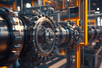 Fototapeta premium Enhancing mechanical engineering innovations at the aofthanit engineering conference for manufacturers