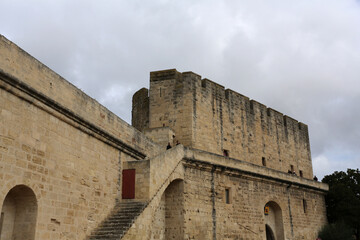 Remparts d'aigues-marines-mortes en Camargue