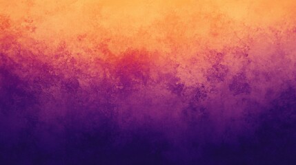 Obraz premium Watercolor background in orange and purple colors.