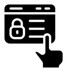 Access control Solid Icon