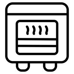 Bake Line Icon