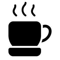 Caffeine addiction Solid Icon