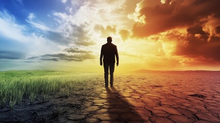 Investigate the psychological effects of climate change impact zones.