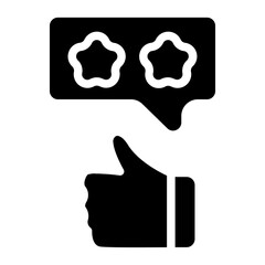 Rating Solid Icon