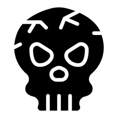 Skull Solid Icon
