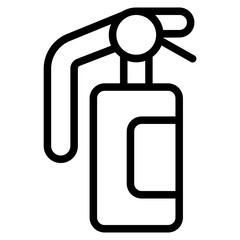 Fire extinguisher Line Icon