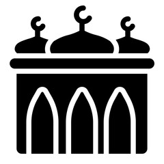 Mosque Solid Icon