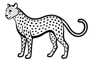 Creative animal vector illustration with white background