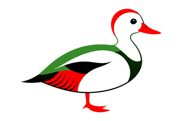 Creative animal vector illustration with white background
