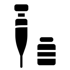 Anesthesia medicine Solid Icon