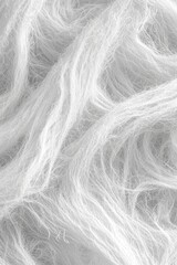 Fototapeta premium Close-up of white yarn
