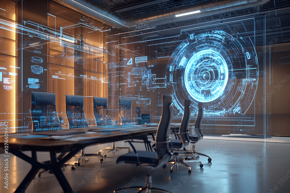 Poster exploring the innovative designs of mechanical engineers in modern technological environments