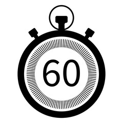 Stopwatch vector icons on a white background