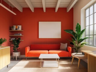 Bright and Inspiring Workspace: A Positive Environment that Fosters Enthusiasm and Creativity