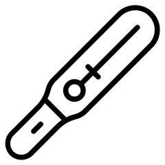 Thermometer Line Icon