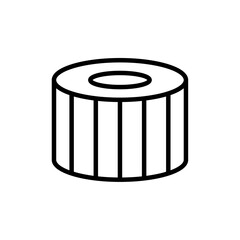 Air filter icon logo sign set vector outline