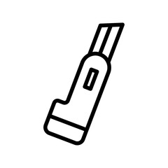 Cutter icon logo sign set vector outline