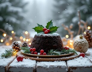 christmas pudding