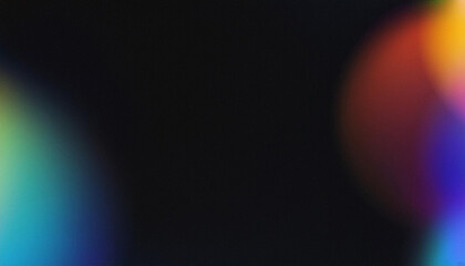 Fototapeta premium Black abstract background. Photo effect. Retro film wallpaper. Colorful abstract image. Grunge texture. redaction. Lens flare and heavy grain.