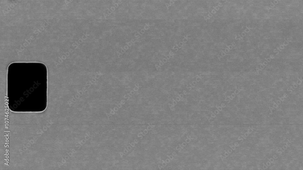 Poster minimalist grey texture with black square element for modern design projects