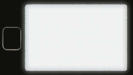 Abstract retro television screen with static noise for vintage themed designs