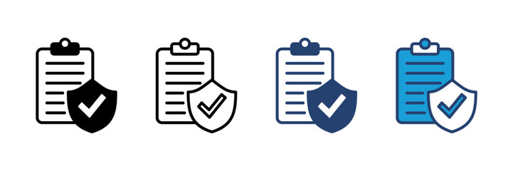 Insurance icon vector. insurance symbol vector