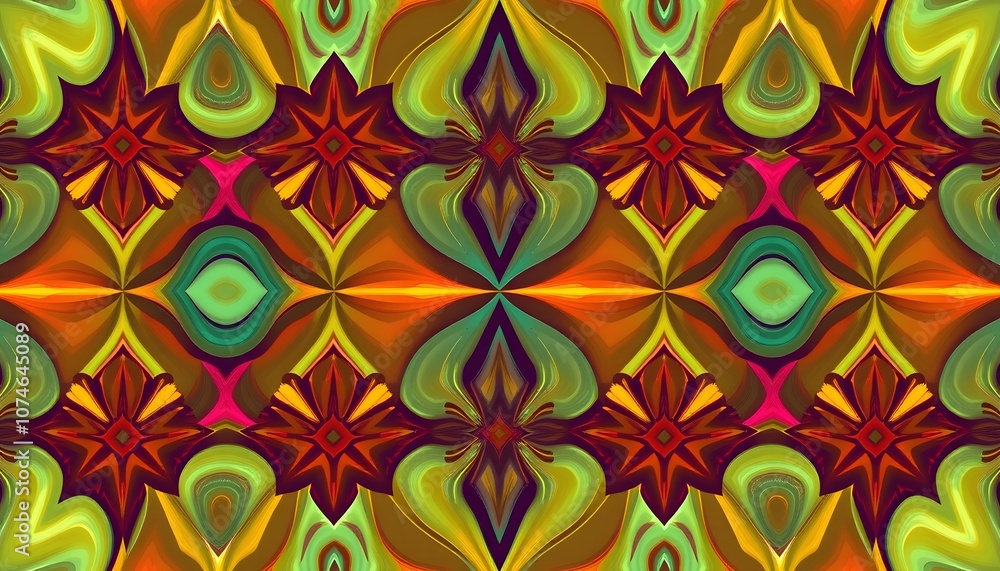 Aufkleber seamless geometric pattern background design for modern digital projects and creative applications
