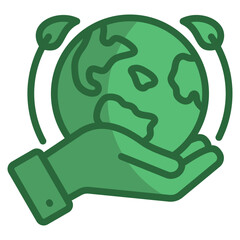 Sustainability Icon For Design Element