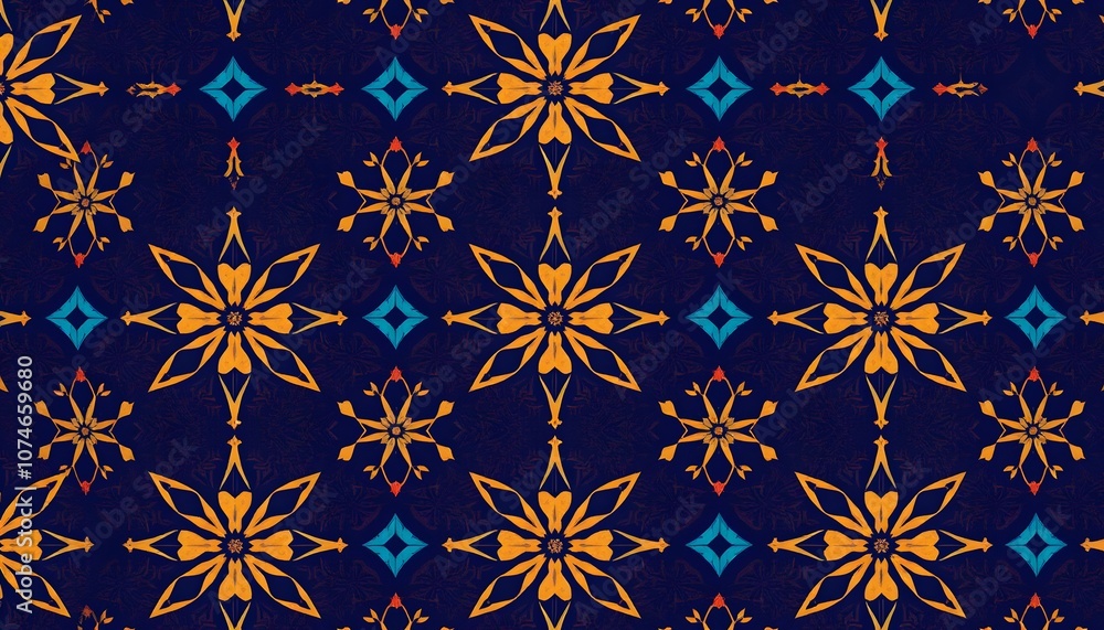 Poster versatile 42-pattern background for graphic design projects, presentations, and digital art creation