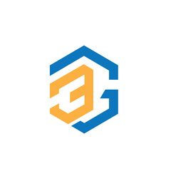 3g logo vector template, initial 3g letter logo design vector template.