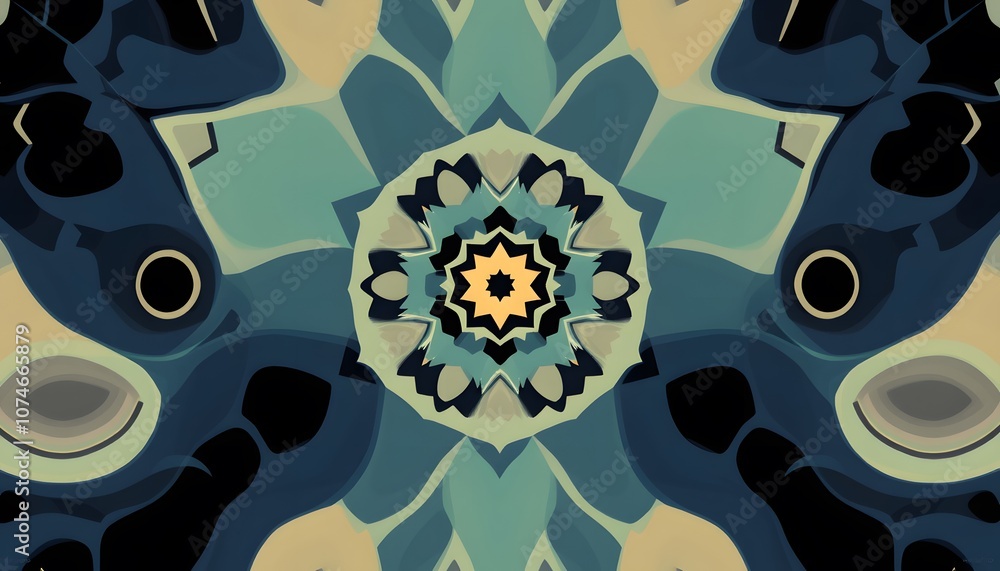 Poster seamless 53-pattern background design for modern graphic projects and creative applications