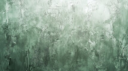 Textured green abstract wall background for modern interior design Background, wall, space for text