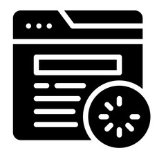 Icon Status Active With Style Glyph