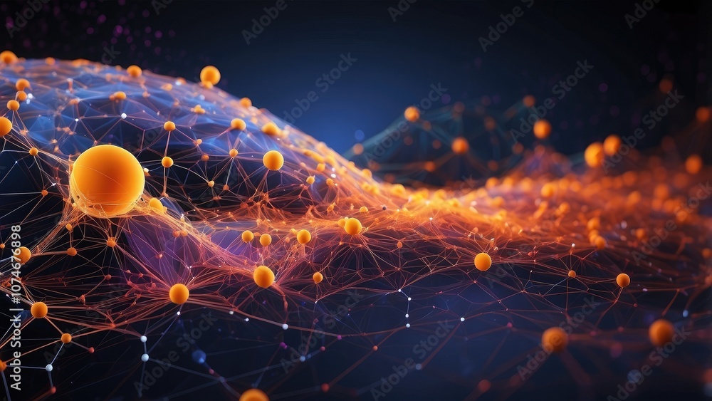 Aufkleber internet access, a background in graphic design, and an abstract understanding of science and techno