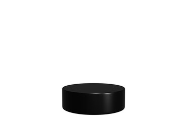 podium, Black podium, white, 3D, PNG