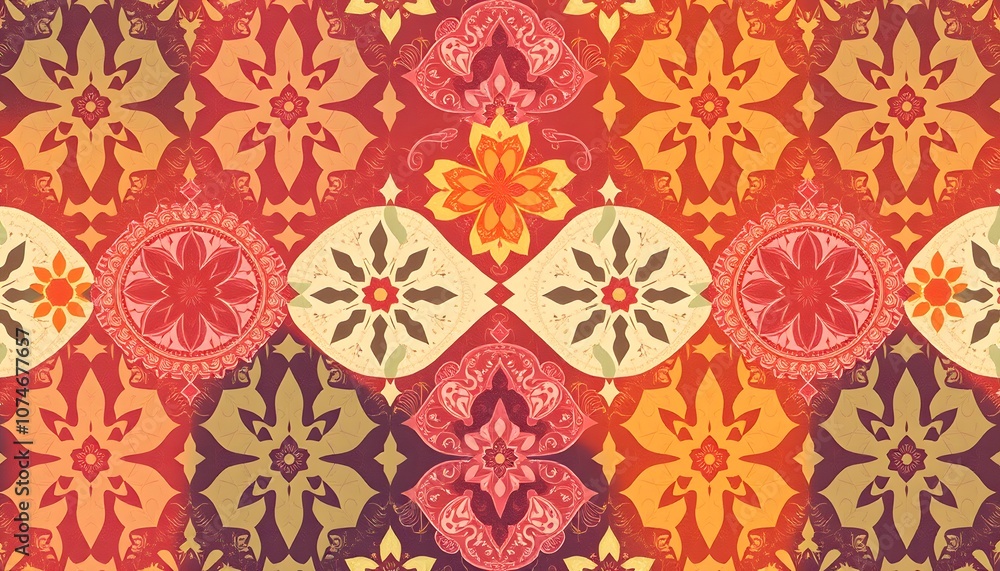 Poster a stunning and versatile 76-pattern background ideal for graphic design and digital projects